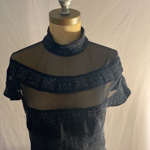 Caché black dress size 8 - Picture 7 of 9